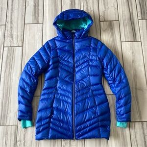 Spyder Down long jacket. EUC
